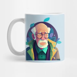 Beautiful Old Man Mug